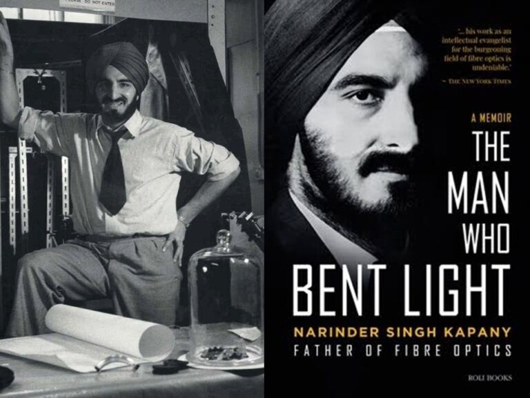 Father of Fibre Optics Indian American inventor Narinder Kapany is an