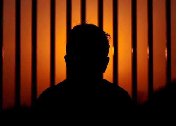 man in detention/canva