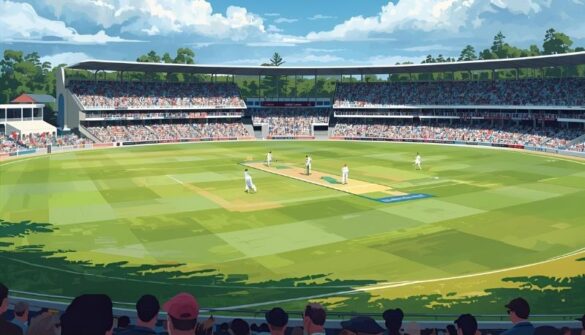 Cricket stadium/canva