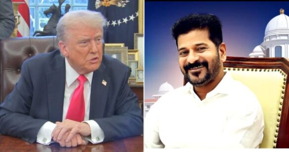 Photo of Revanth Reddy credit: His Facebook page.