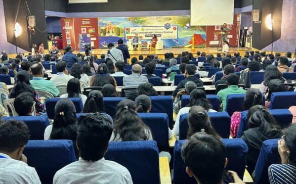 A session in progress at the Pune Literary Festival.