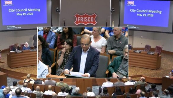 Cover photo courtesy: Frisco City Council screenshots