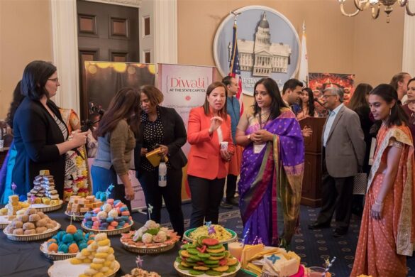 BAPS Diwali celebration at the California State Capitol
