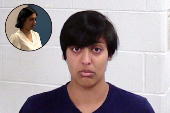 Tulsi Patel: Inset photo courtesy WSB TV.